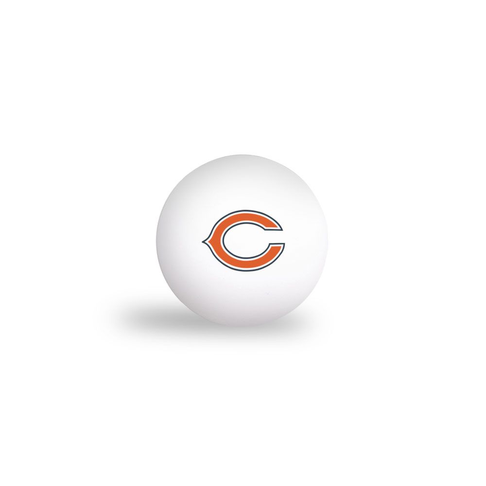 Chicago Bears Ping Pong Balls 6 Pack Special Order
