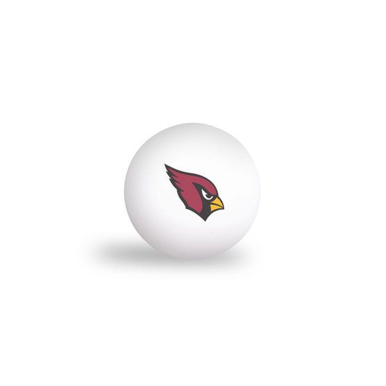 Arizona Cardinals Ping Pong Balls 6 Pack Special Order