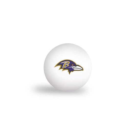 Baltimore Ravens Ping Pong Balls 6 Pack Special Order