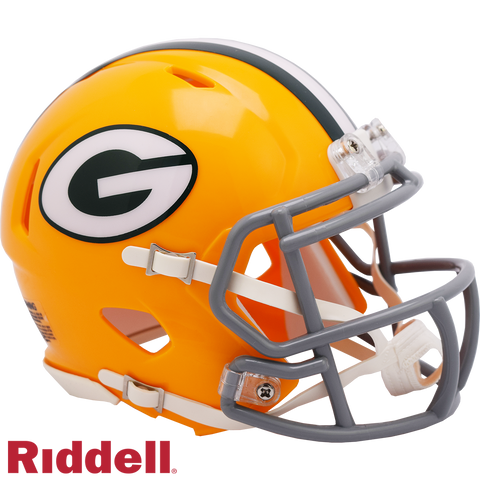 Green Bay Packers s Helmet Riddell Replica Mini Speed Style 1961 1979 T/B Periodic Restock