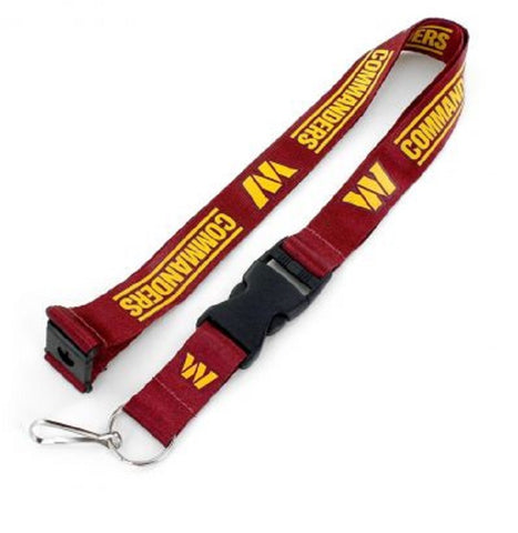 Washington Huskies Commanders Lanyard Red