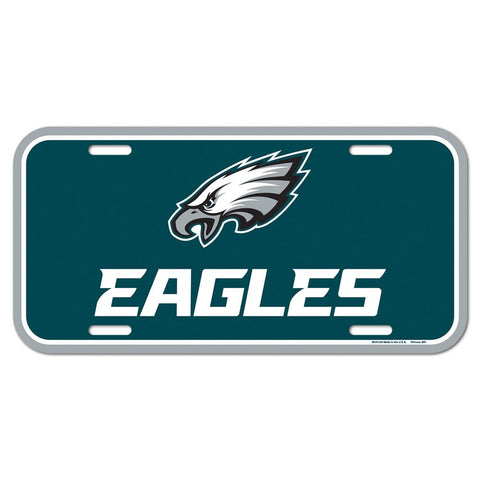 Philadelphia Eagles License Plate Plastic