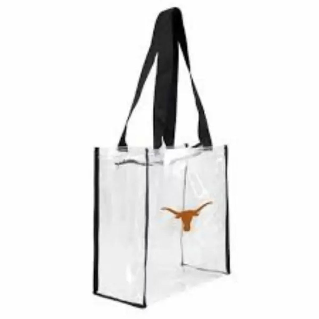 Texas Longhorns Tote Clear Square Stadium