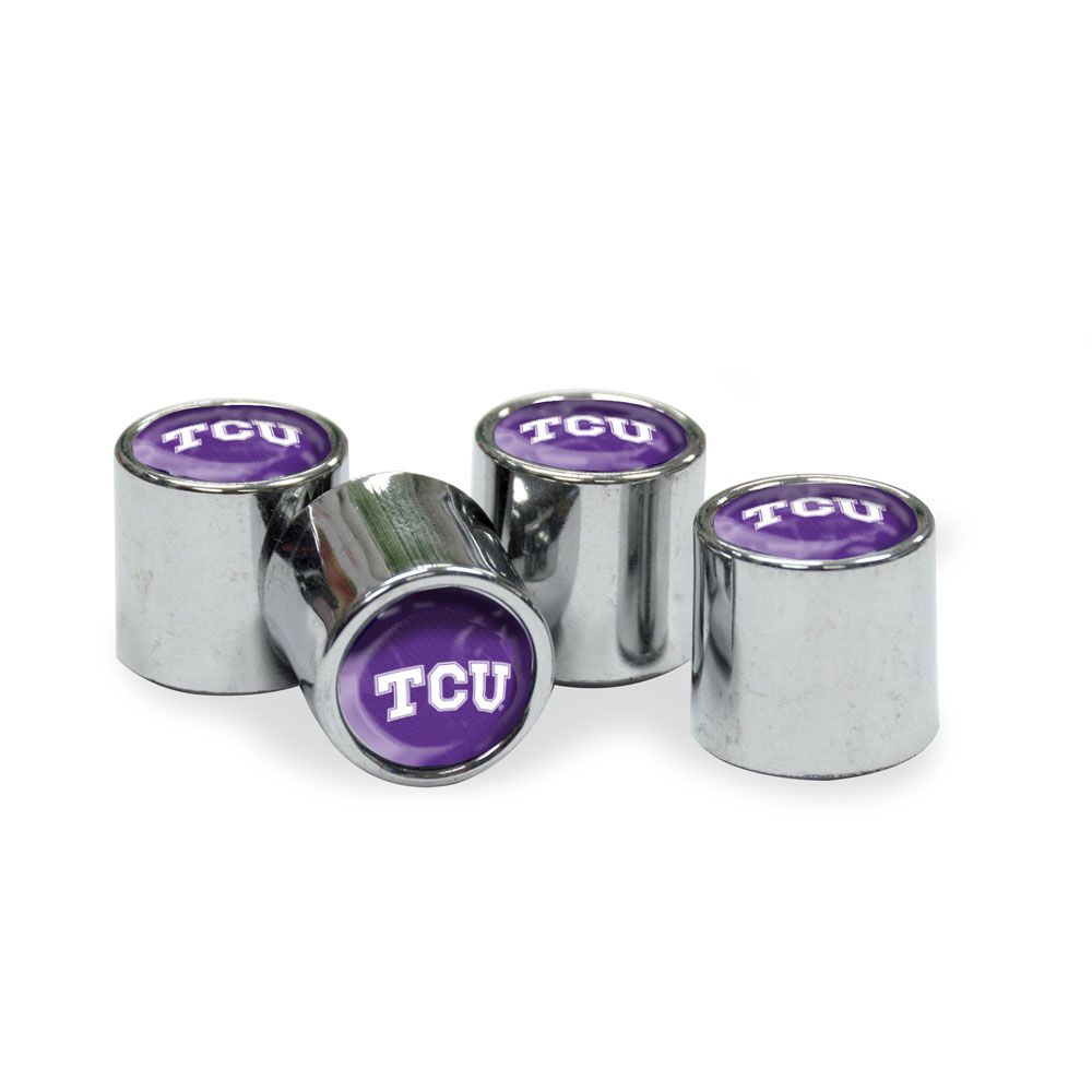 Texas Christian Horned Frogs Valve Stem Caps Special Order