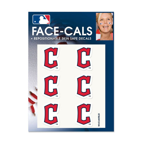Cleveland Guardians Tattoo Face Cals Special Order