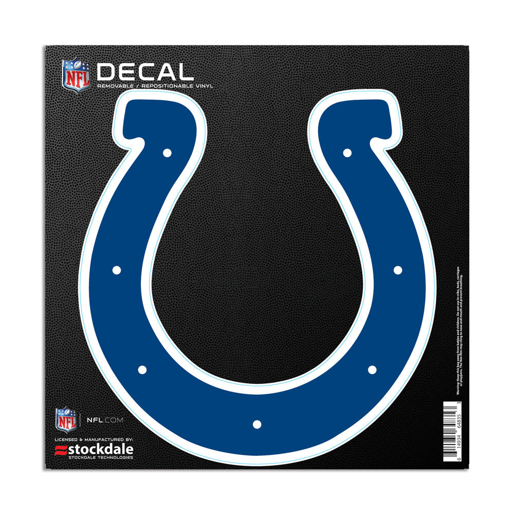 Indianapolis Colts Decal 6x6 All Surface Logo Special Order