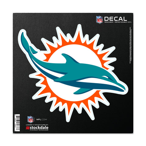 Miami Dolphins Decal 6x6 All Surface Logo Special Order