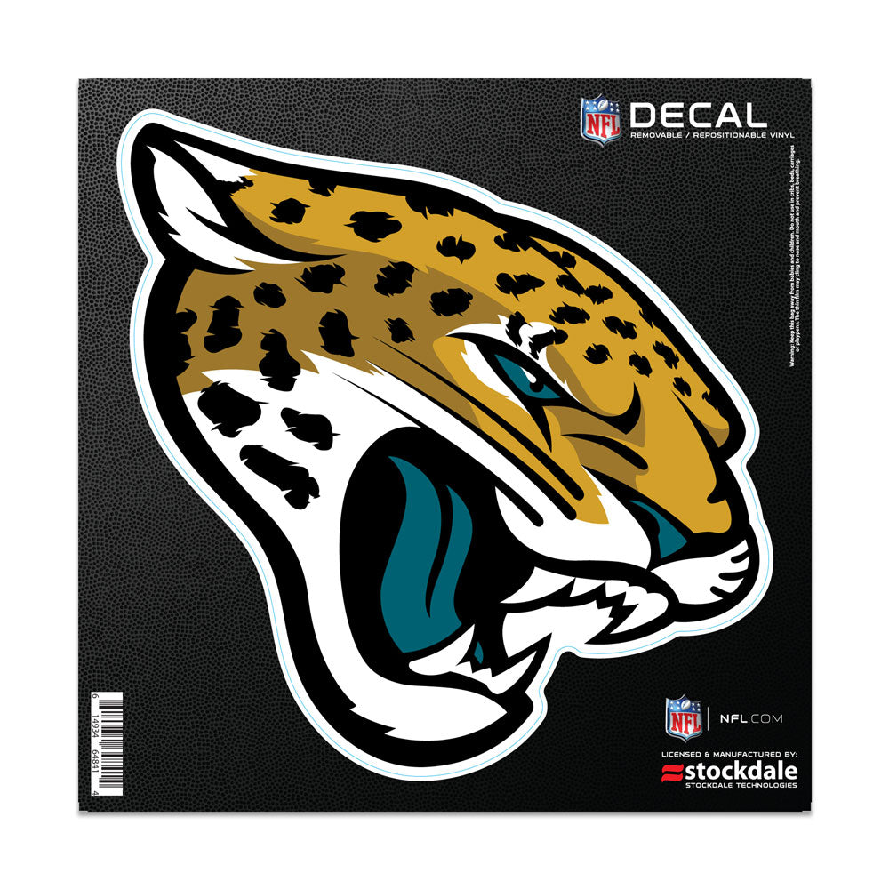 Jacksonville Jaguars Decal 6x6 All Surface Logo Special Order