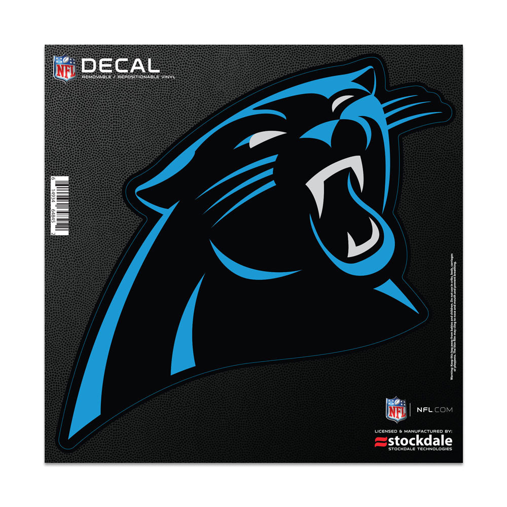 Carolina Panthers Decal 6x6 All Surface Logo Special Order