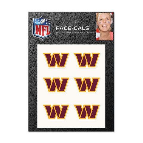 Washington Huskies Commanders Tattoos Face Cals