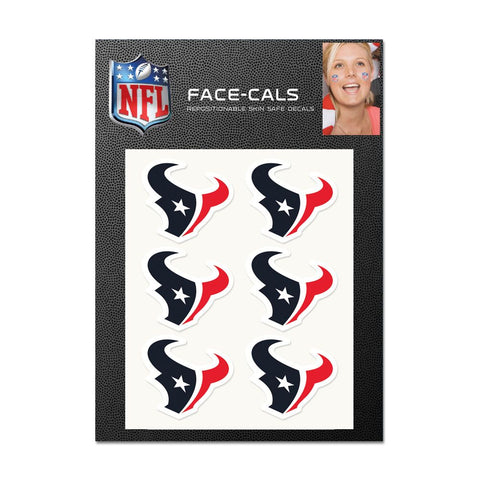 Houston Texans Tattoo Face Cals