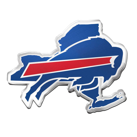 Buffalo Bills Auto Emblem Acrylic State Shape