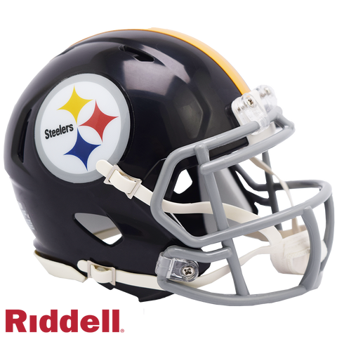 Pittsburgh Steelers Helmet Riddell Replica Mini Speed Style 1963 1976 T/B Periodic Restock