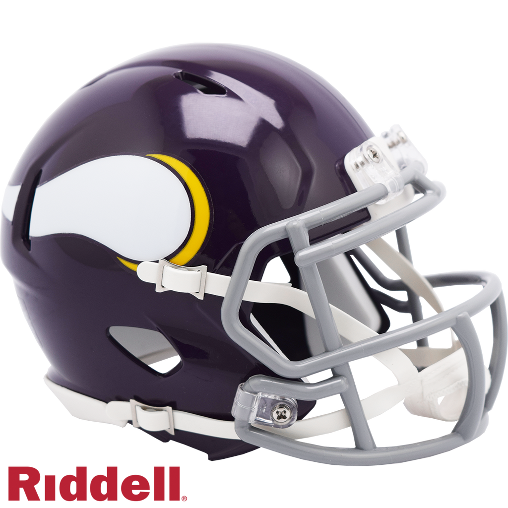 Minnesota Vikings Helmet Riddell Replica Mini Speed Style 1961 1979 T/B Periodic Restock