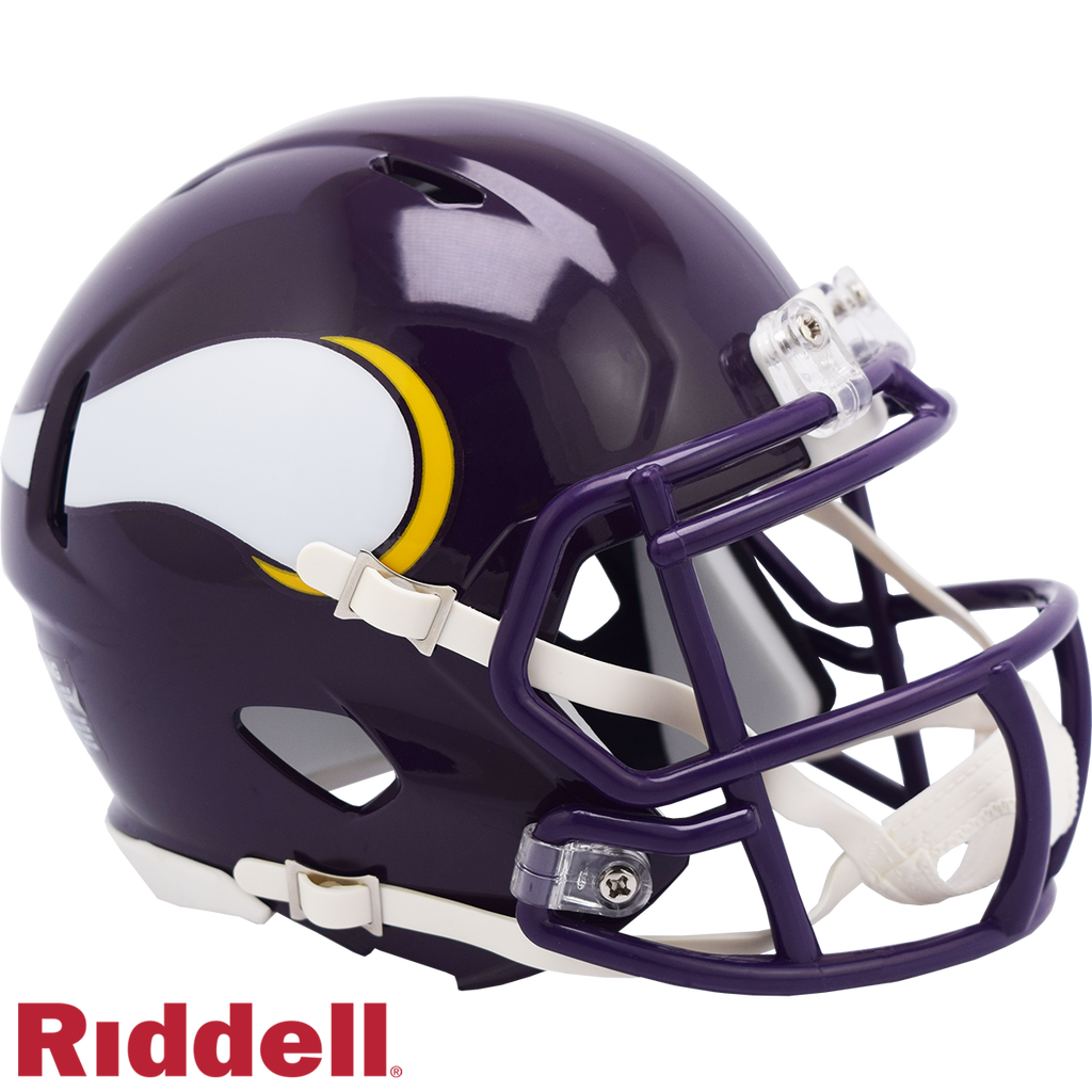 Minnesota Vikings Helmet Riddell Replica Mini Speed Style 1983 2001 T/B Periodic Restock