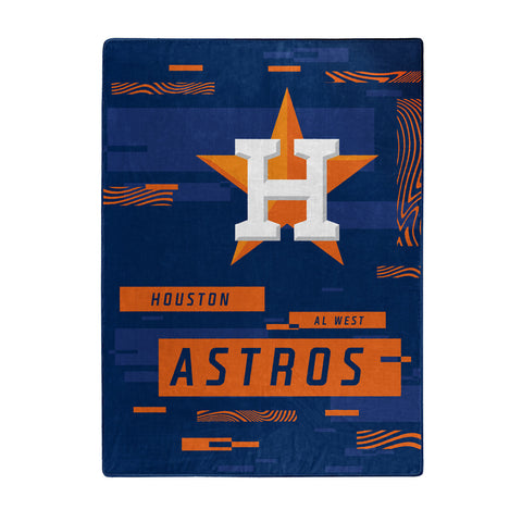 Houston Astros Blanket 60x80 Raschel Digitize Design