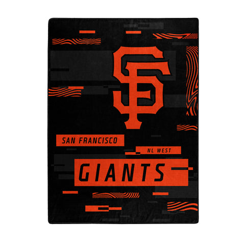 San Francisco Giants Blanket 60x80 Raschel Digitize Design