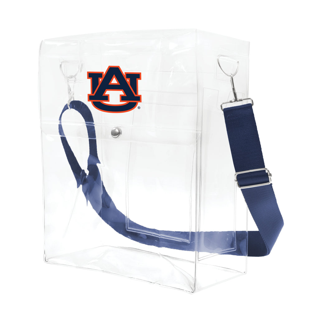 Auburn Tigers Clear Ticket Satchel