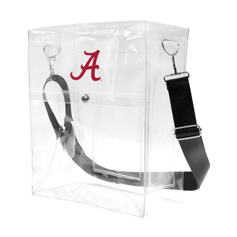 Alabama Crimson Tide Clear Ticket Satchel
