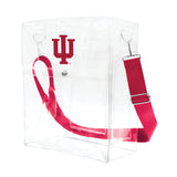 Indiana Hoosiers Clear Ticket Satchel