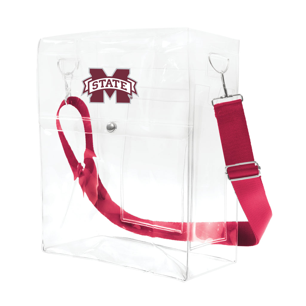 Mississippi State Bulldogs Clear Ticket Satchel