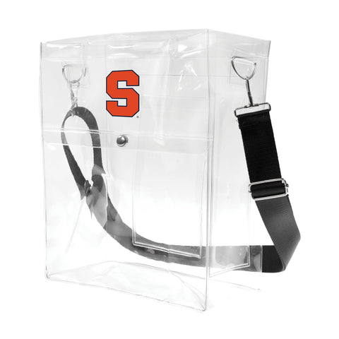 Syracuse Orangemen Clear Ticket Satchel