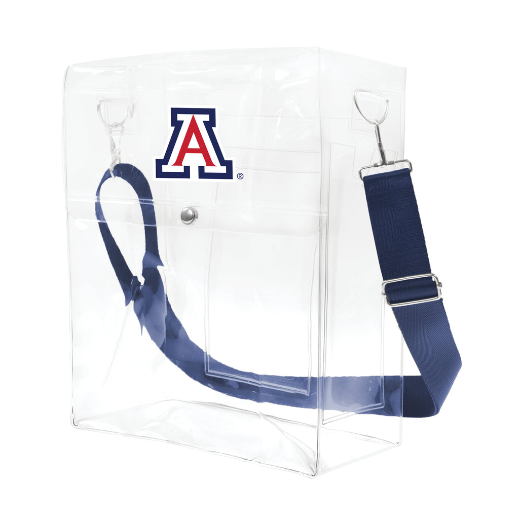 Arizona Wildcats Clear Ticket Satchel