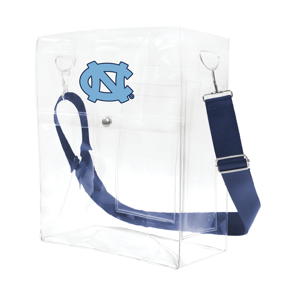 North Carolina Tar Heels Clear Ticket Satchel