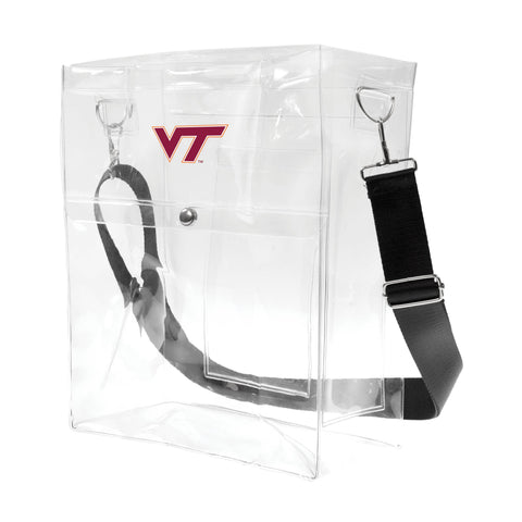 Virginia Tech Hokies Clear Ticket Satchel