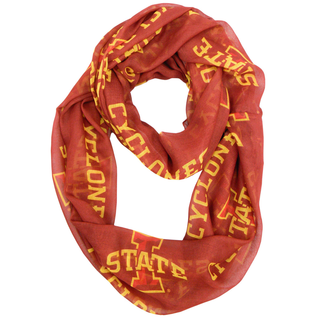 Iowa State Cyclones Sheer Infinity Scarf - Std