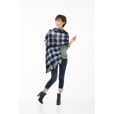 Penn State Nittany Lions Plaid Blanket -  Scarf