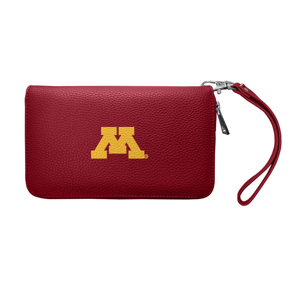 Minnesota Golden Gophers Zip Organizer Wallet Pebble - Maroon