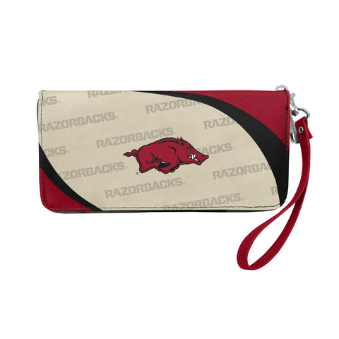 Arkansas Razorbacks Curve Zip Organizer Wallet