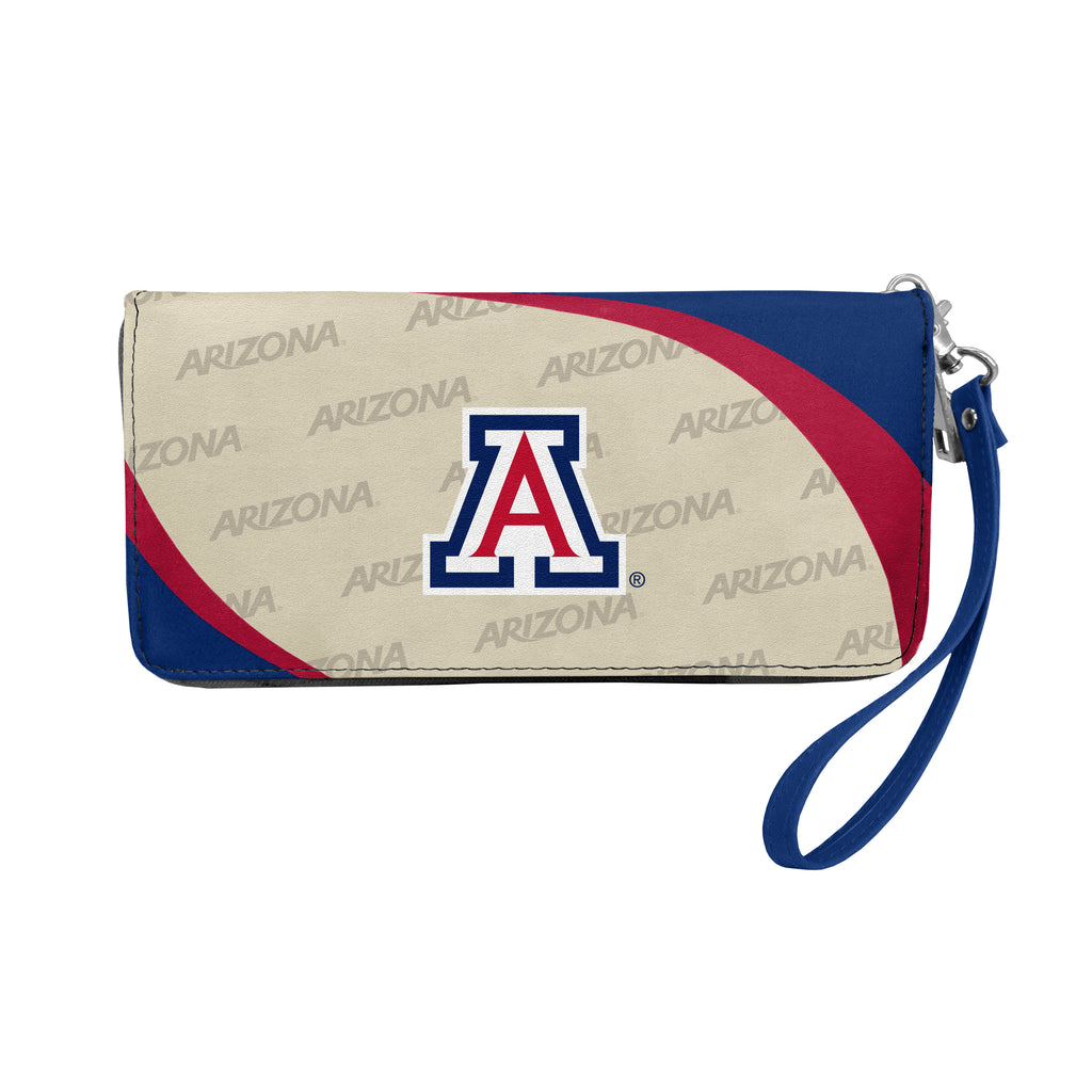 Arizona Wildcats Curve Zip Organizer Wallet