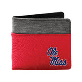 Mississippi Rebels Pebble Bifold Wallet