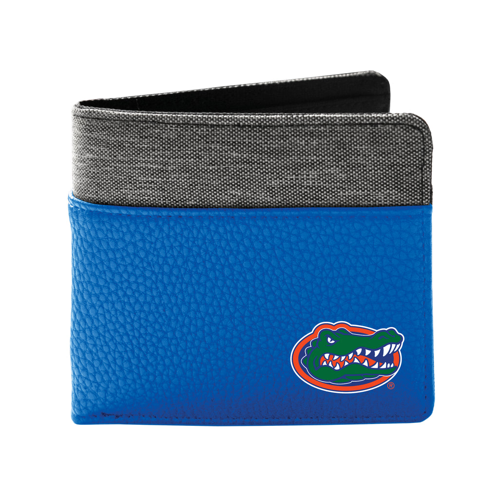 Florida Gators Pebble Bifold Wallet - Royal