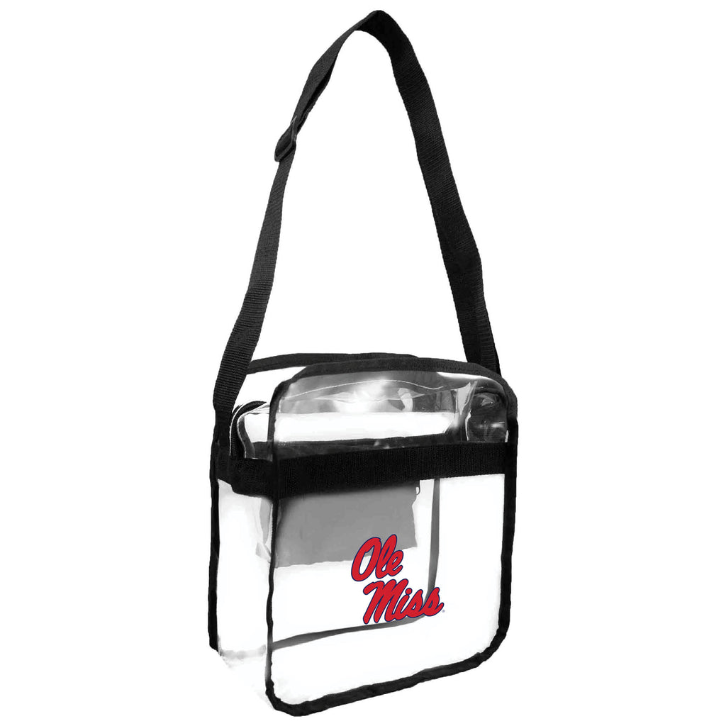 Ole Miss Rebels Clear Carryall Crossbody