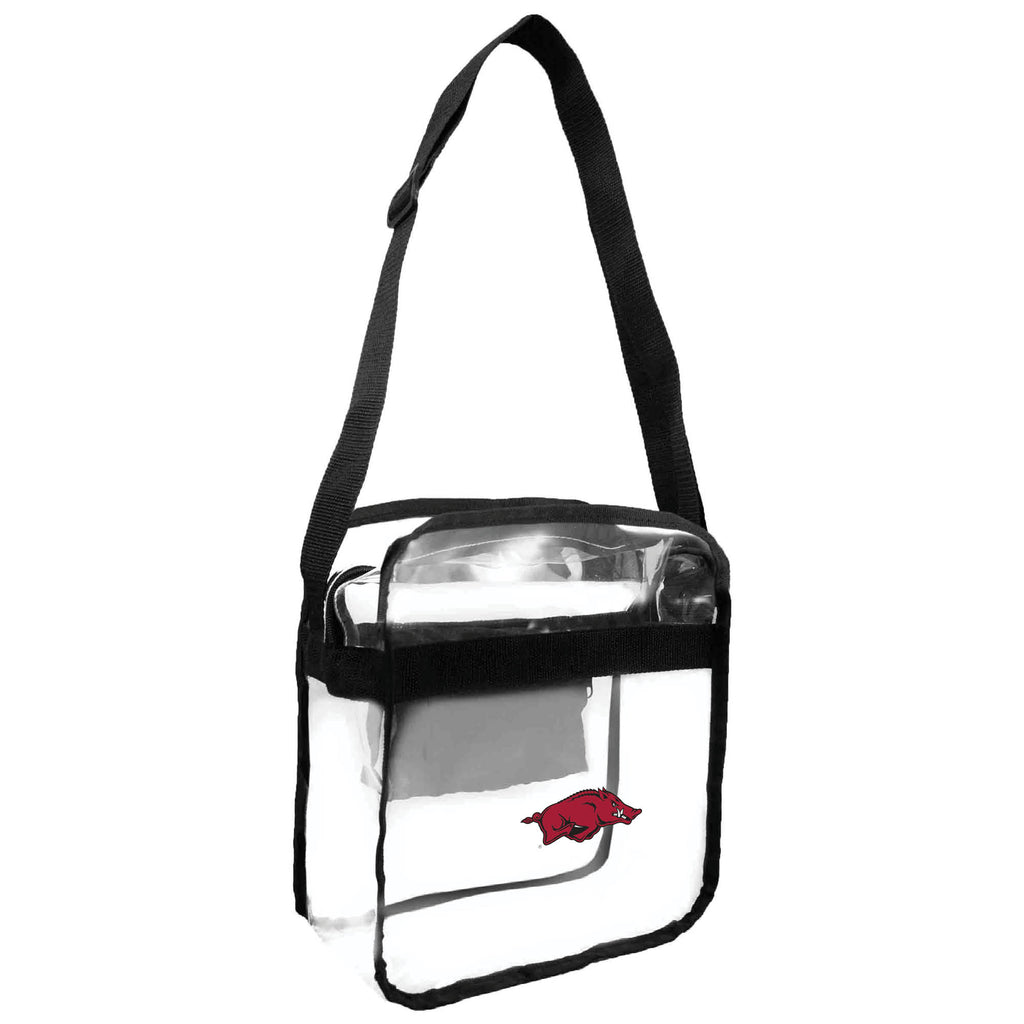 Arkansas Razorbacks Clear Carryall Crossbody