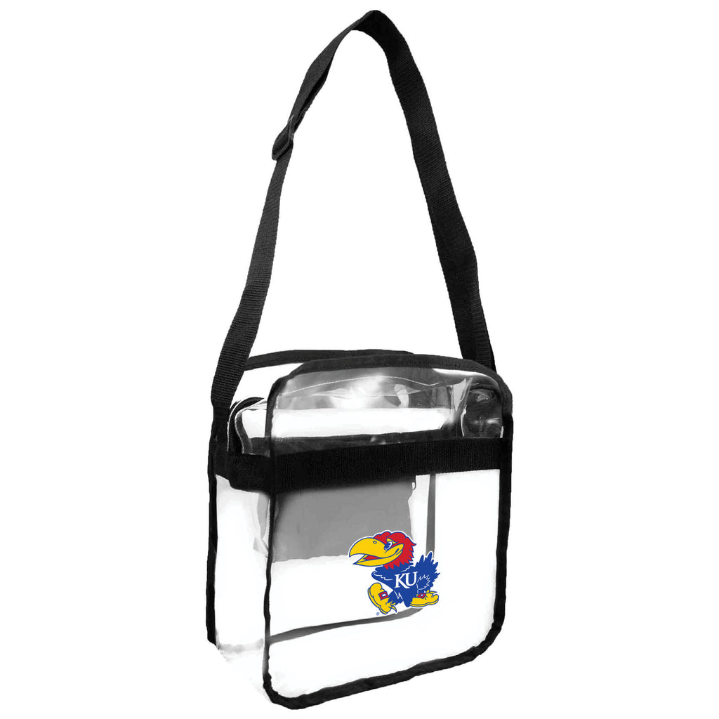 Kansas Jayhawks Clear Carryall Crossbody