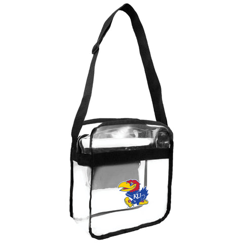Kansas Jayhawks Clear Carryall Crossbody