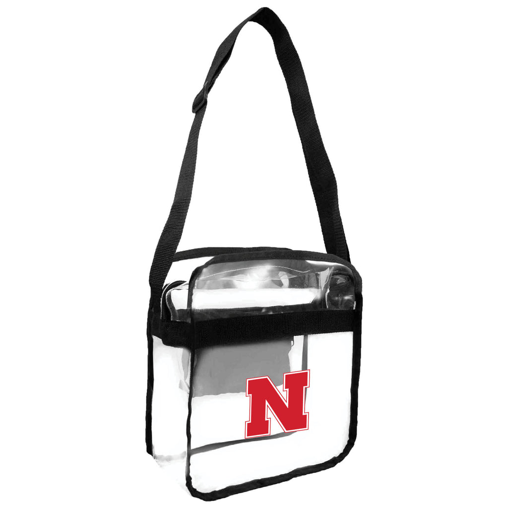 Nebraska Cornhuskers Clear Carryall Crossbody