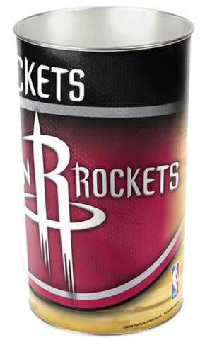 Houston Rockets Wastebasket 15 Inch Special Order