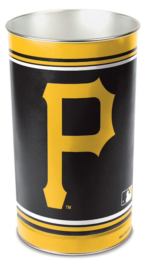 Pittsburgh Pirates Wastebasket 15 Inch Special Order