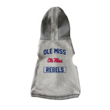 Mississippi Rebels Pet Hooded Crewneck Type