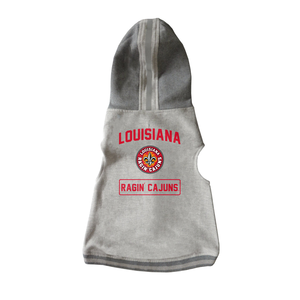 Louisiana Ragin' Cajuns Pet Hooded Crewneck Type