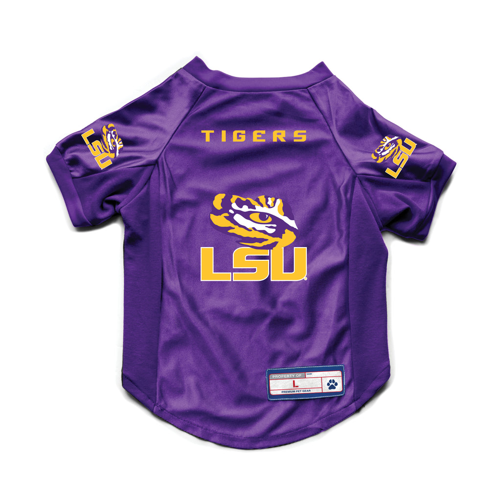 LSU Tigers Pet Stretch Jersey