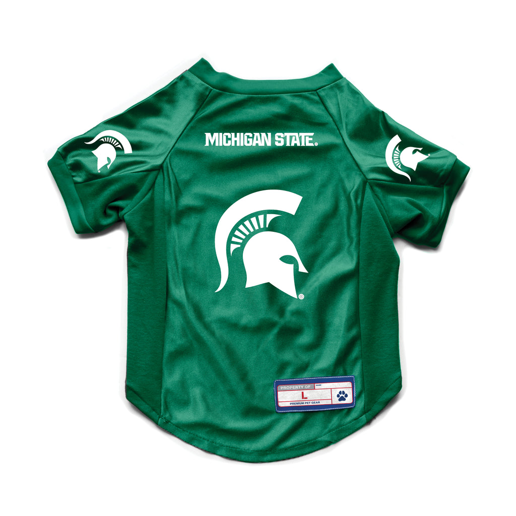 Michigan State Spartans Pet Stretch Jersey