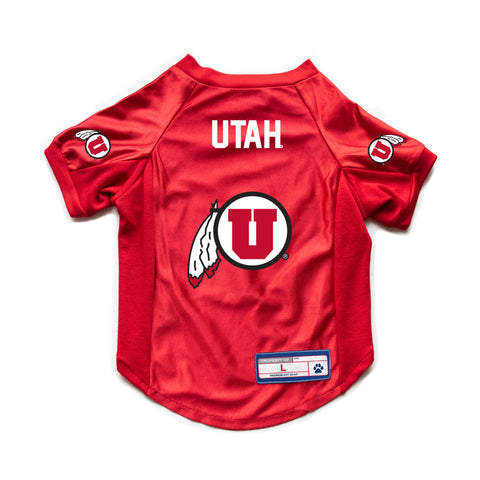 Utah Utes Pet Stretch Jersey