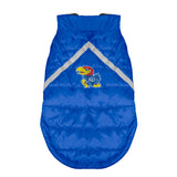 Kansas Jayhawks Pet Puffer Vest