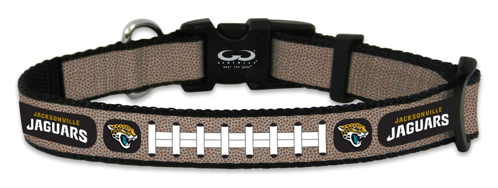 Jacksonville Jaguars Pet Collar Reflective Size Toy 